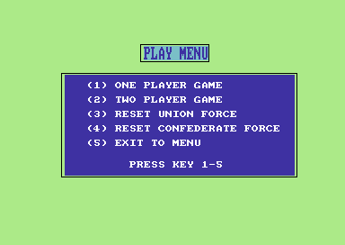 Johnny Reb screenshot 3 for Commodore 64